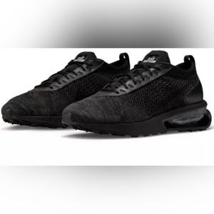 Men’s Size 15 Nike Air Max Flyknit Racer Next Nature "Black/Anthracite" NEW